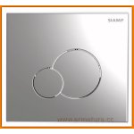 Przycisk spłukujący WC Cersanit K97-494 CHROM AQUA Target Tech Line Base Circle Siamp Globe