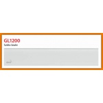 Ruszt GLASS szkło białe GL1200-850 AlcaPlast do odpływu liniowego APZ6 85 cm